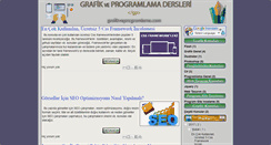 Desktop Screenshot of grafikveprogramlama.com