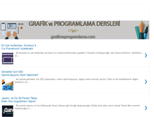 Tablet Screenshot of grafikveprogramlama.com